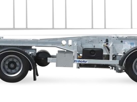 Przyczepy kontenerowe z&nbsp;obrotnicą